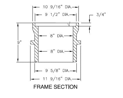 Survey Monument Case "Mon" assembly